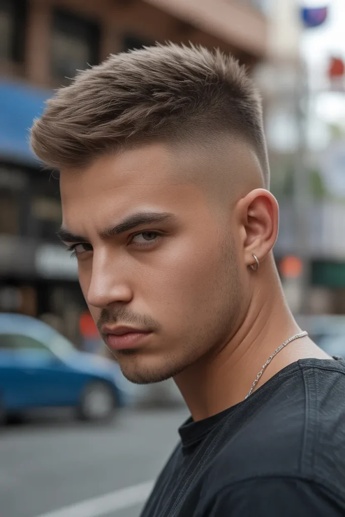 Buzzed Side with Long Top (Gojo Casual Inspired)