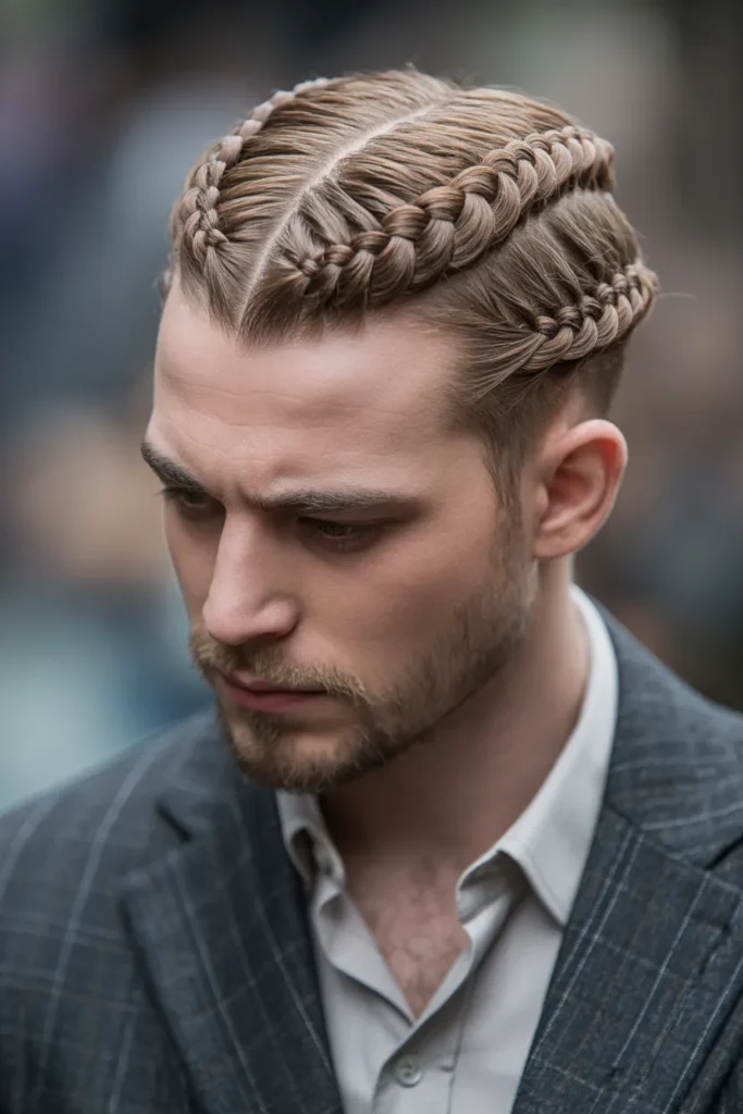 Celtic-Inspired Braided Updo