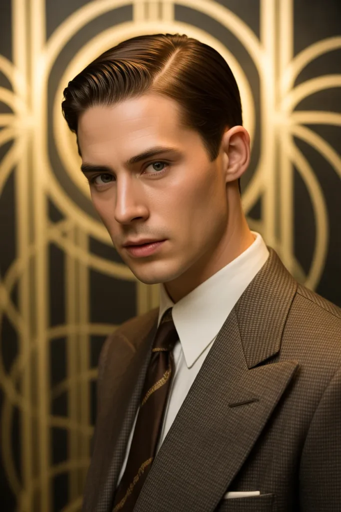 Center Part with Shine