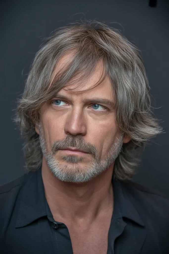 Choppy Shag for Thick Hair