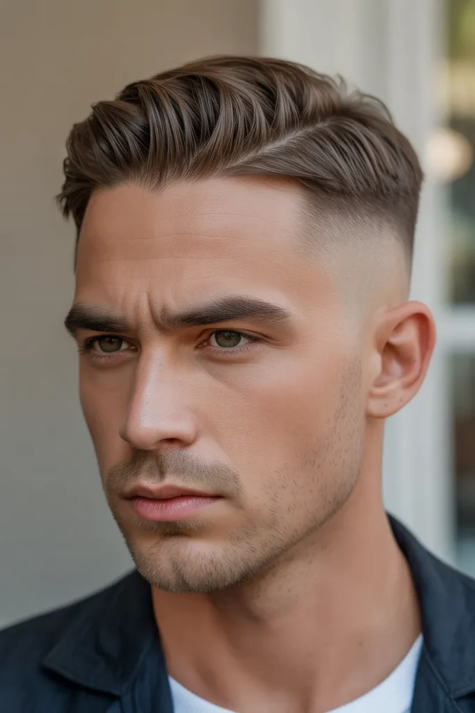 Classic Taper with Side Part