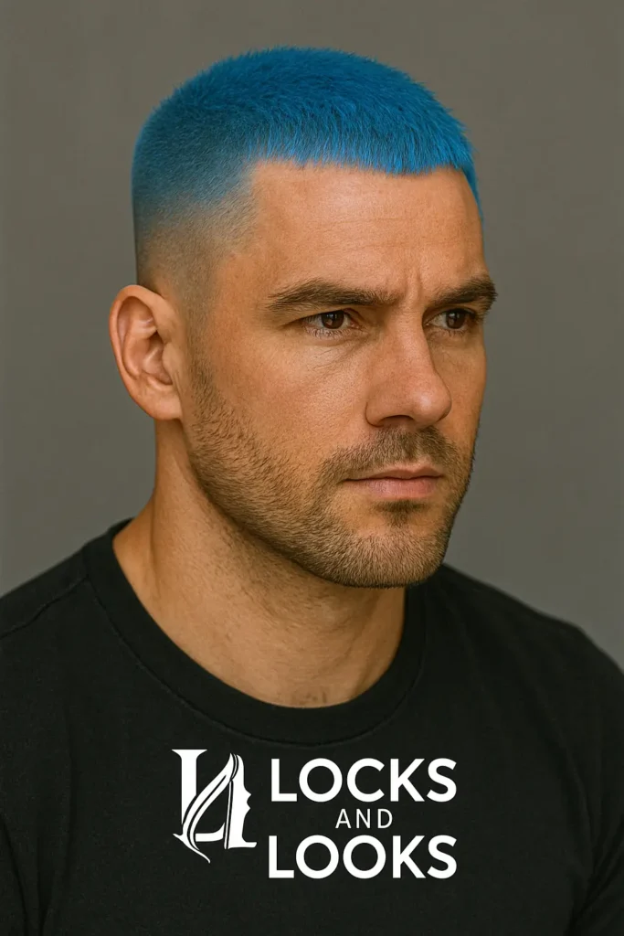Crew Cut with Color Pop