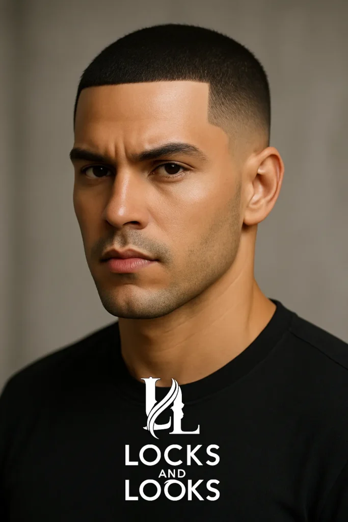 Crew Cut with Line-Up