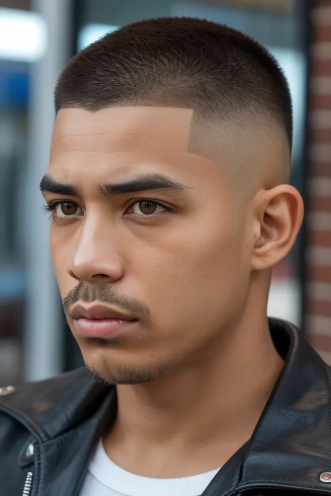 Crew Cut with Skin Fade