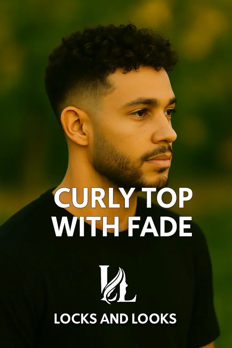 Curly Top with Fade