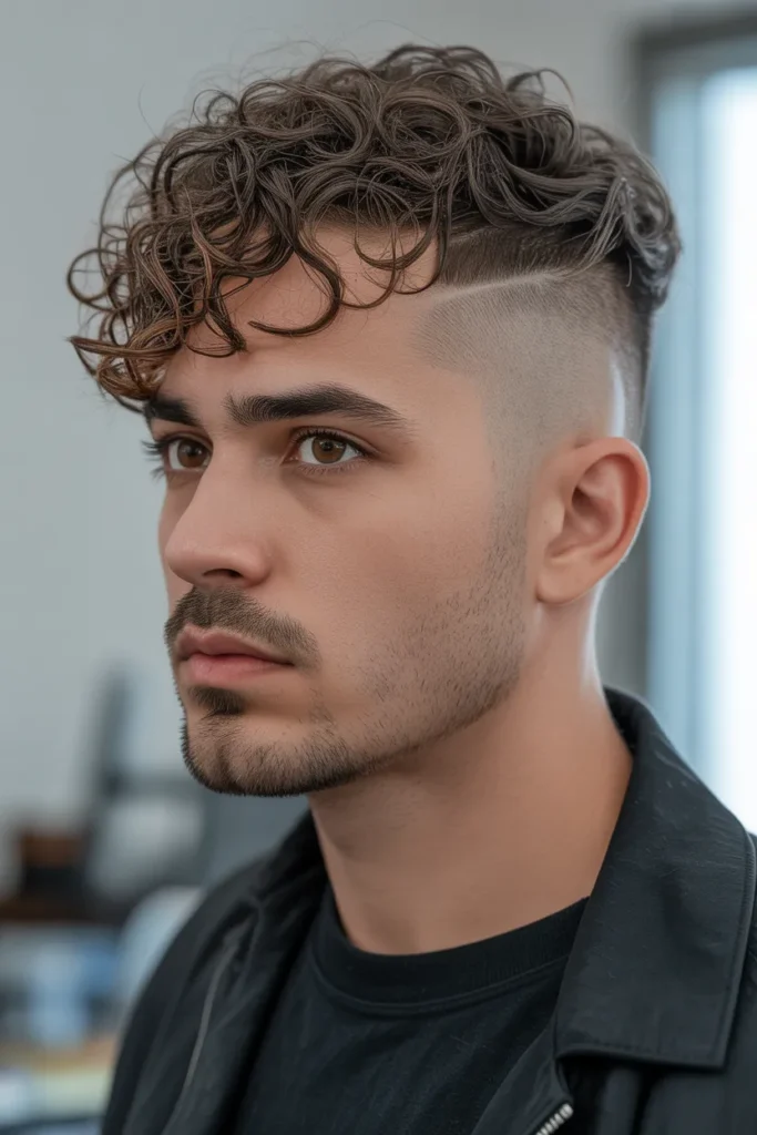 Curly Undercut