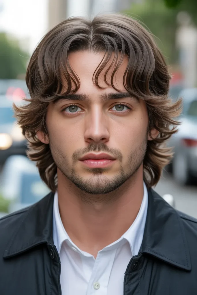 Curtain Bangs (Middle Part)