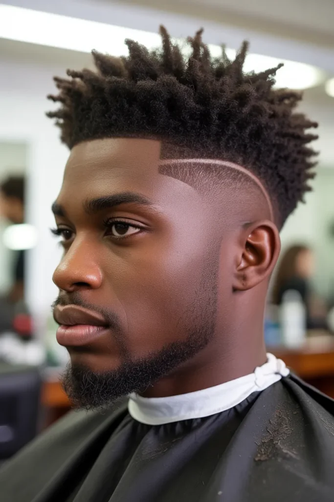 Defined Edge Afro Taper