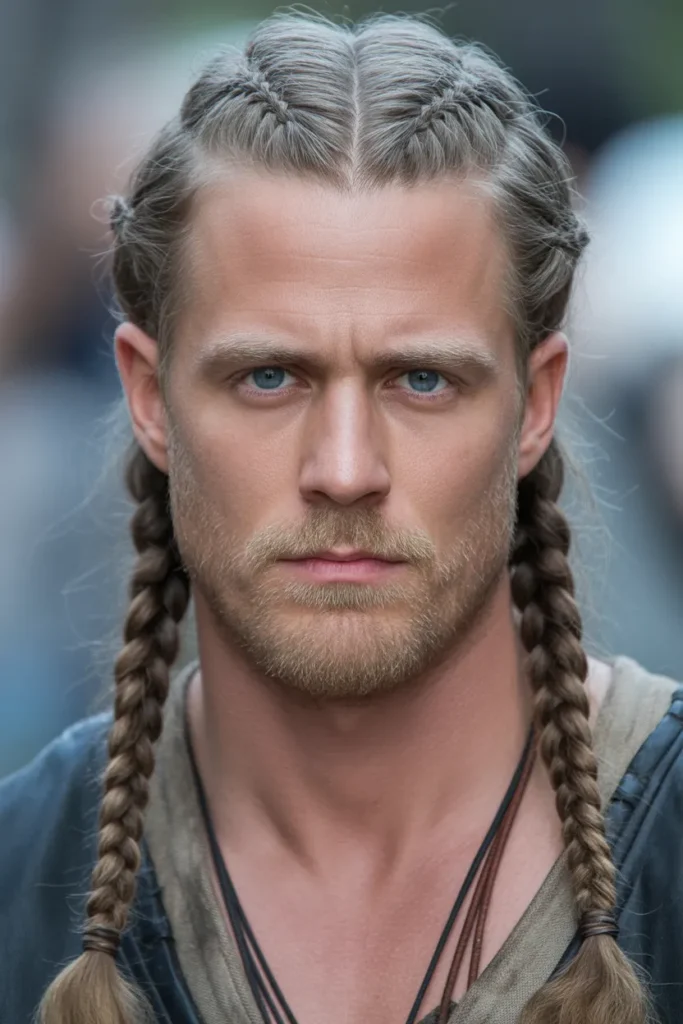 Double Braids (Viking Style)