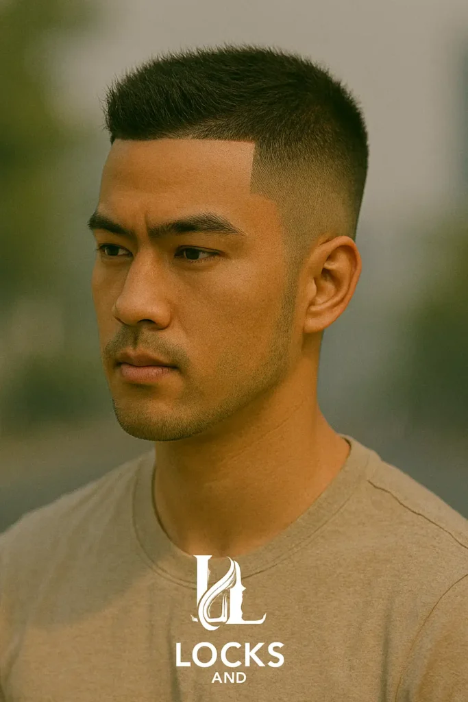 Fade with Line-Up and Sharp Part