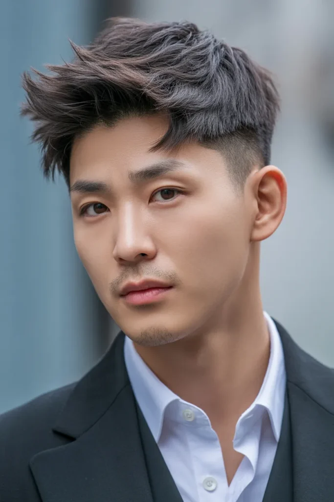 Faux Hawk with Korean Styling