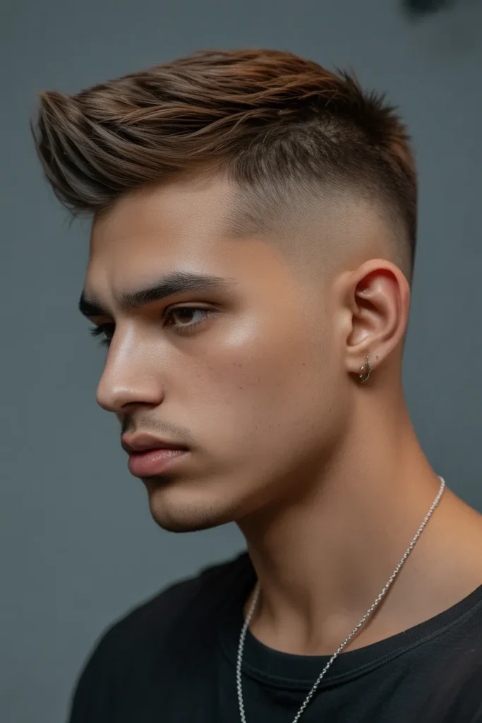 Faux Hawk with Skin Fade