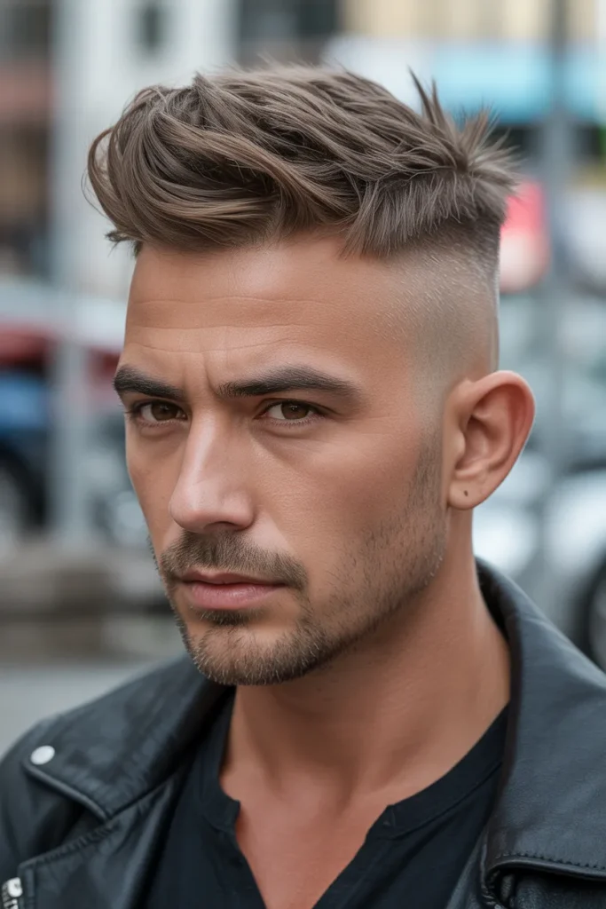 Faux Hawk with Texture