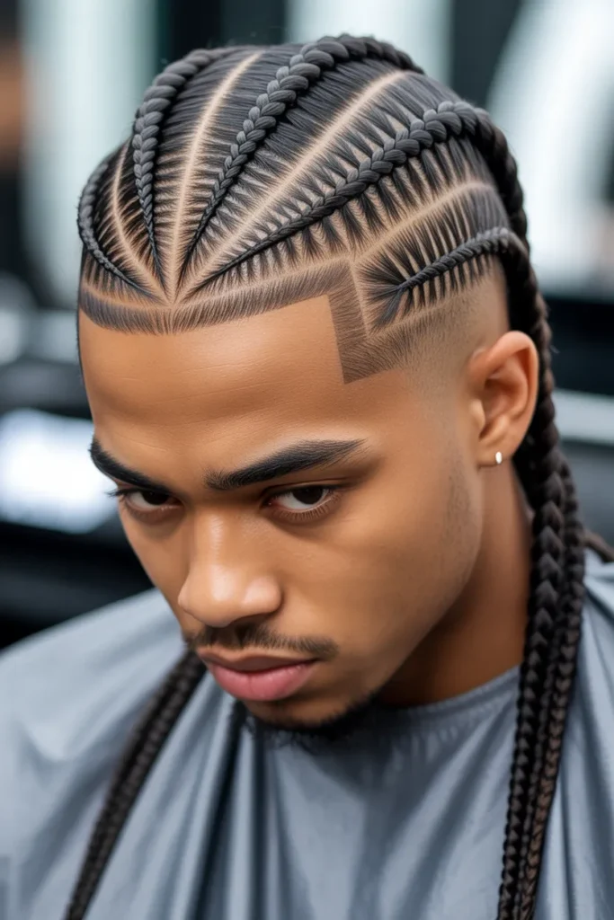 Fishbone Cornrows