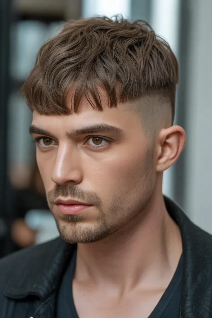 French Crop with Textured Fringe