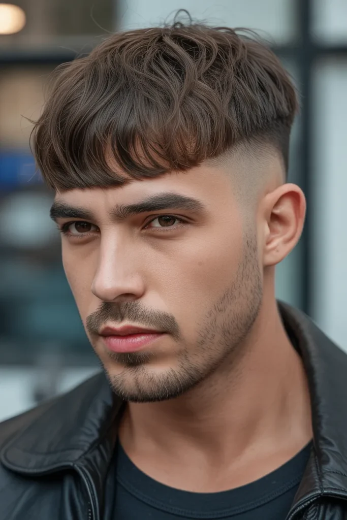 Fringe with Low Taper Fade