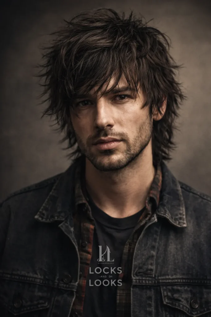 Grunge-Inspired Shag