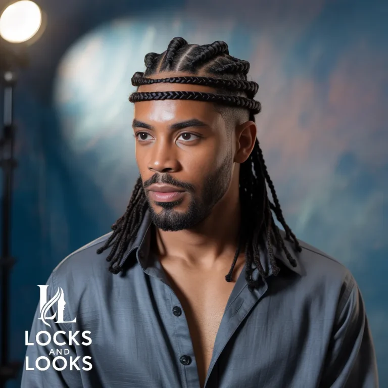 Half-Up Braided Crown