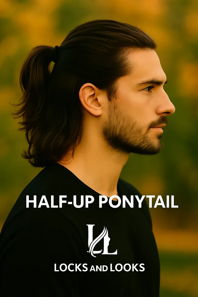 Half-Up Ponytail