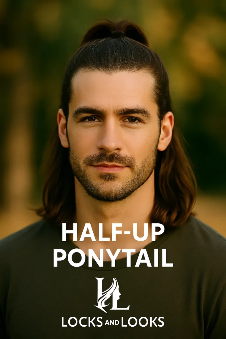 Half-Up Ponytail