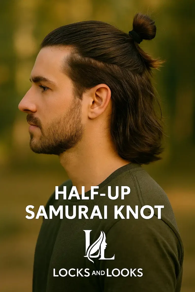 Half-Up Samurai Knot