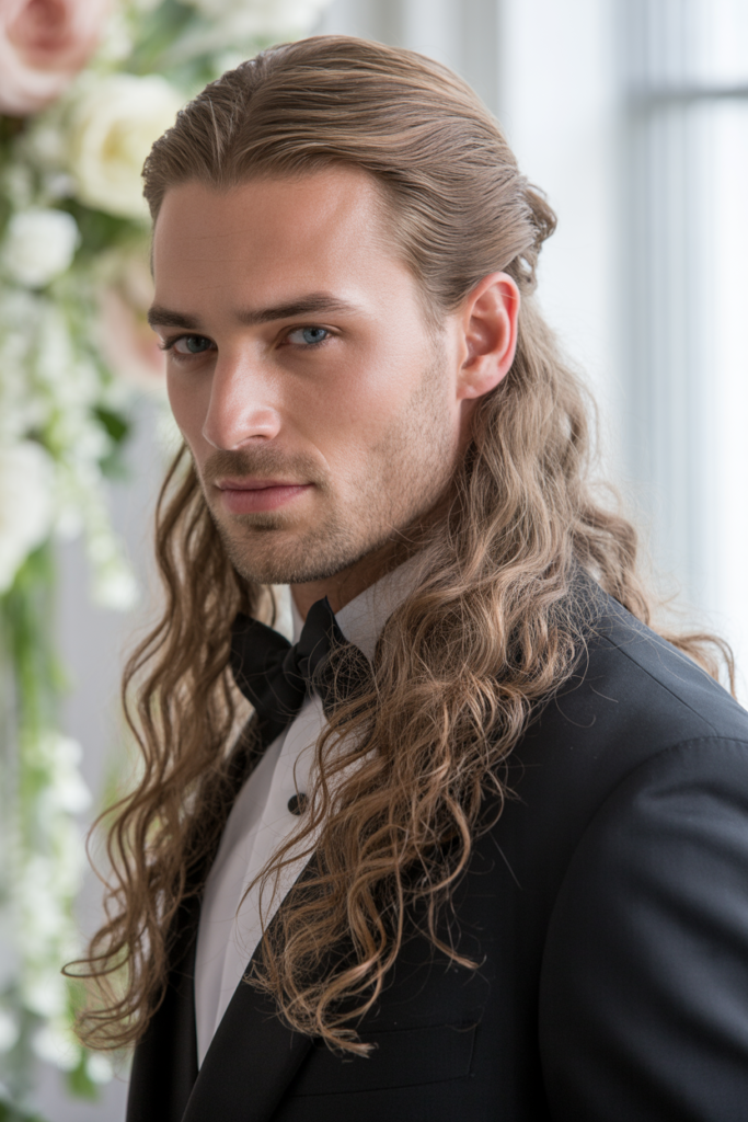 Half-Up with Loose Waves