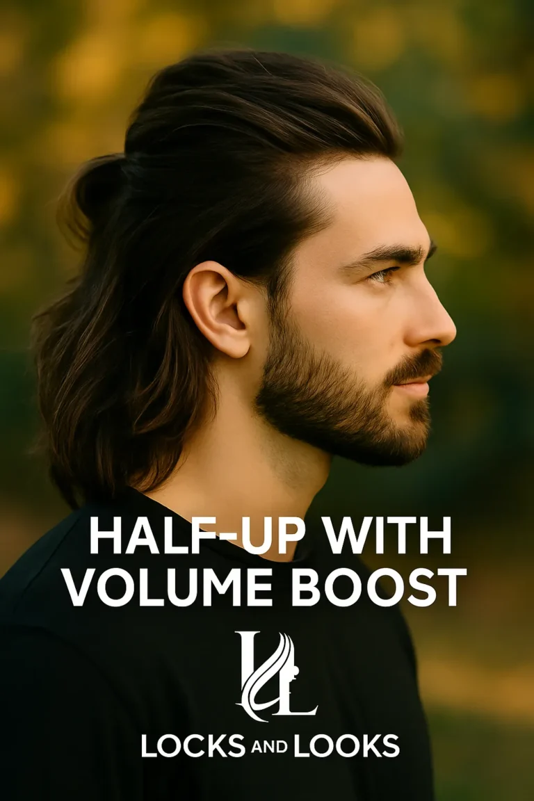 Half-Up with Volume Boost