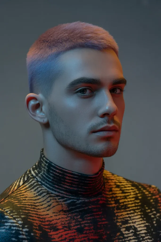 High-Contrast Crop (Color Pop)