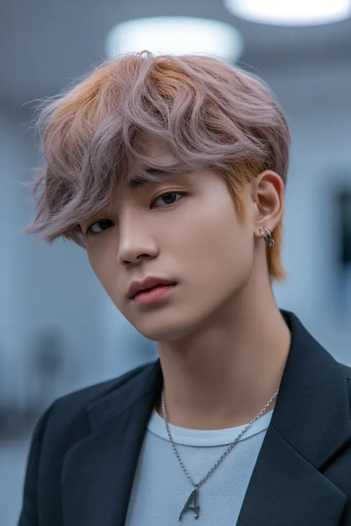 K-Pop Inspired Messy Layers