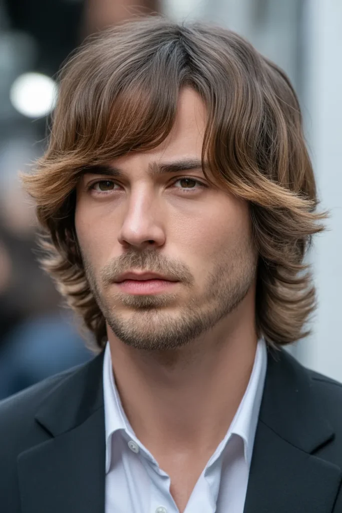 Layered Curtain Fringe