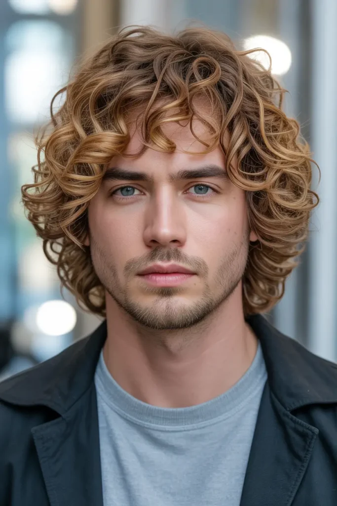 Layered Medium Curls