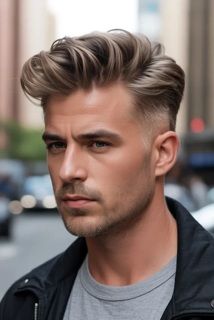 Layered Pompadour