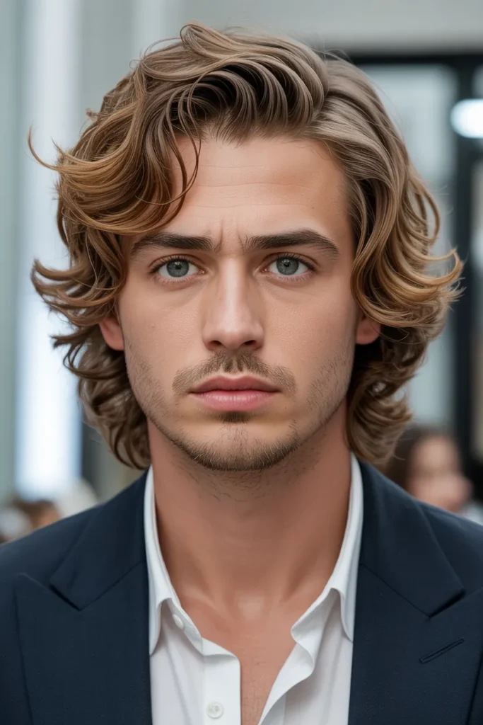 Layered Top with Tapered Neckline