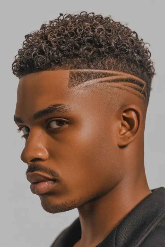 Line-Up with Defined Curls