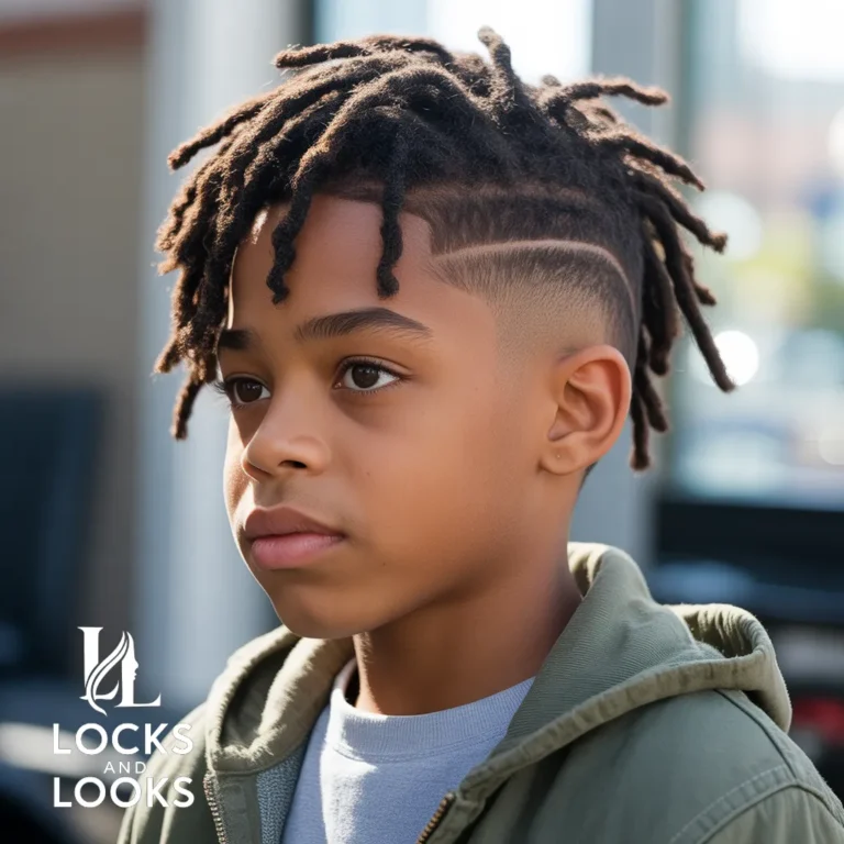 Locs with Tapered Sides