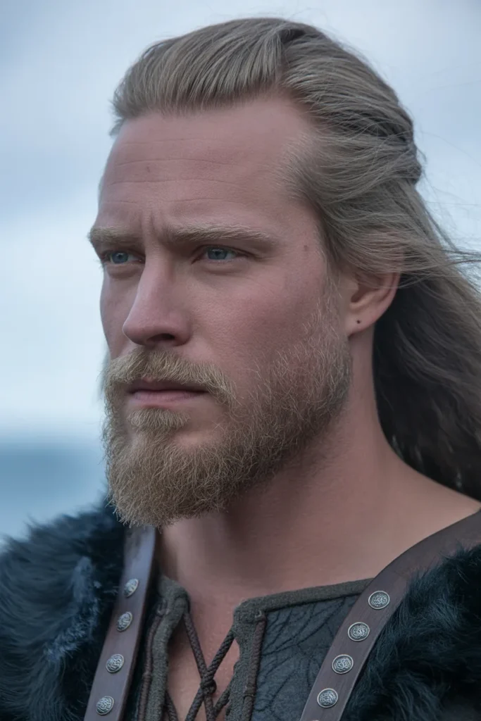 Long Hair with Hair Rings