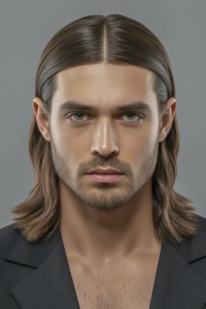 Long Straight Center Part