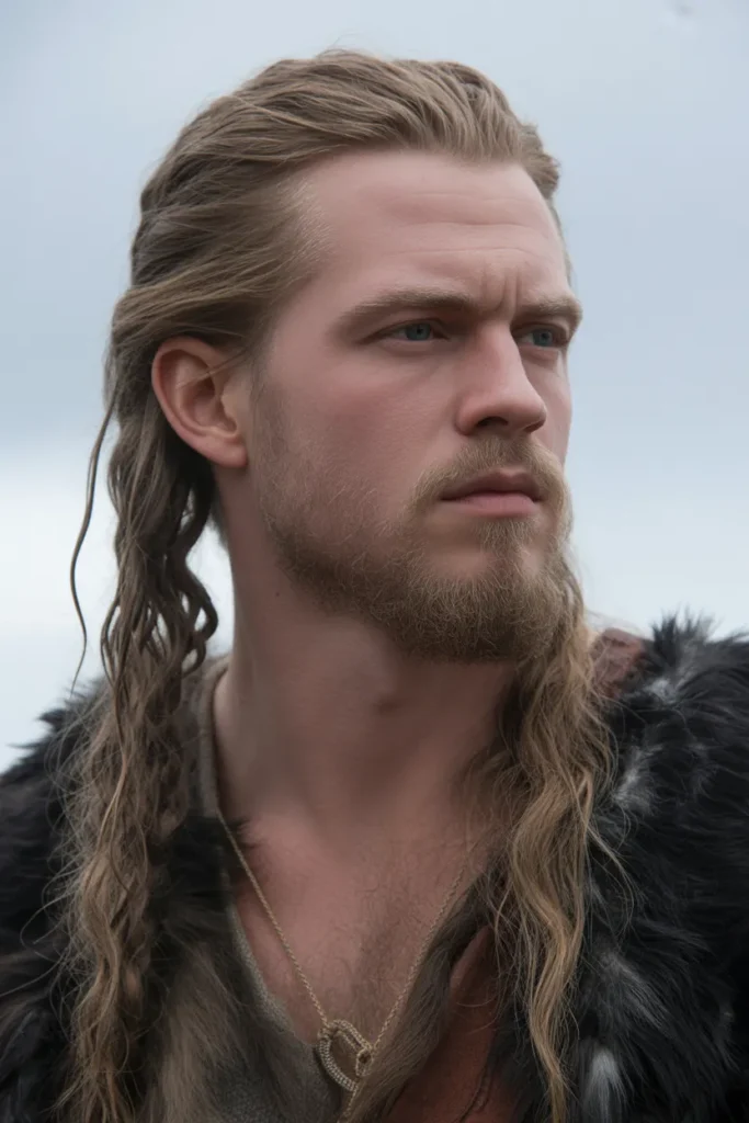 Loose Braids with Beard