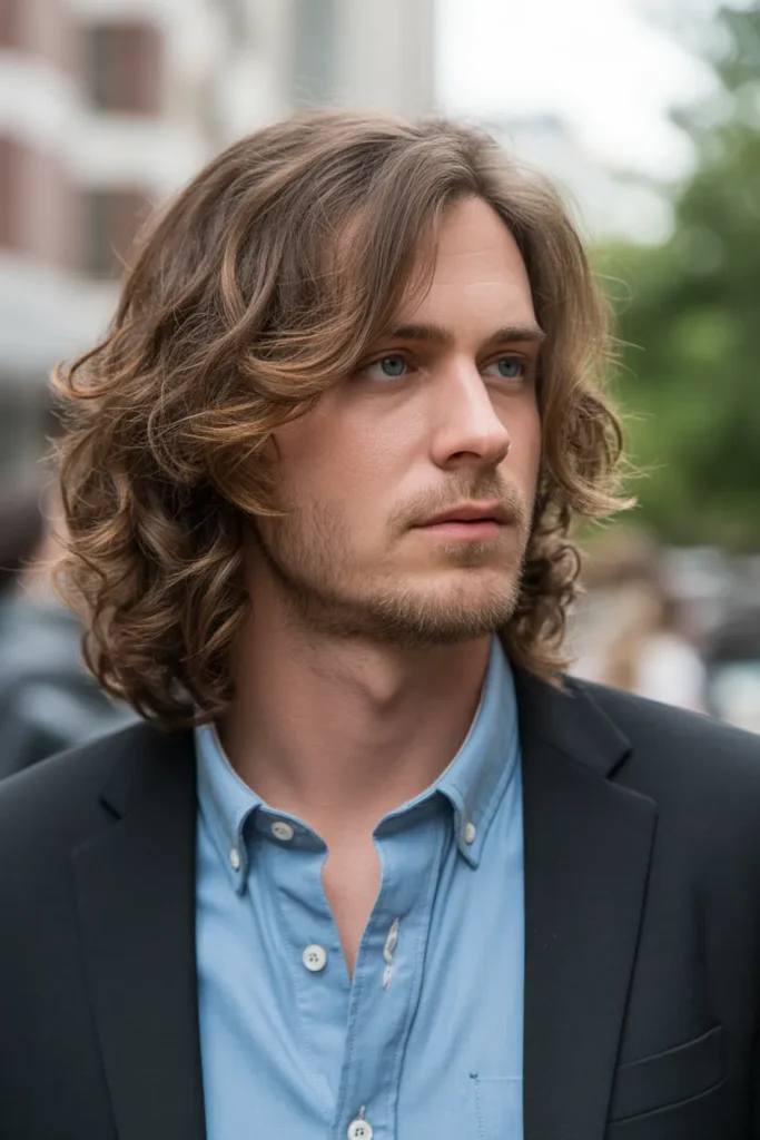 Loose Flow with Side Bangs