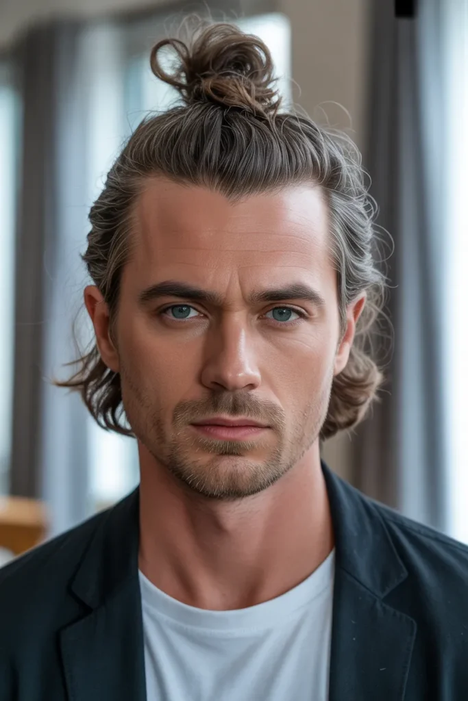 Loose Top Knot (Medium Bun)