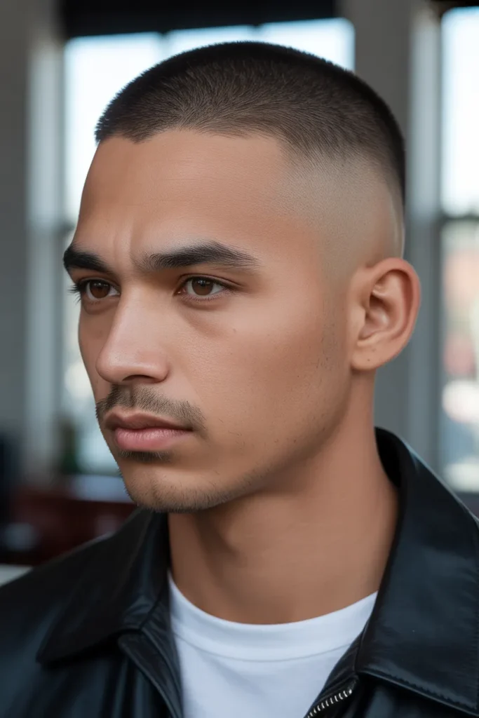 Low Fade Buzz Cut