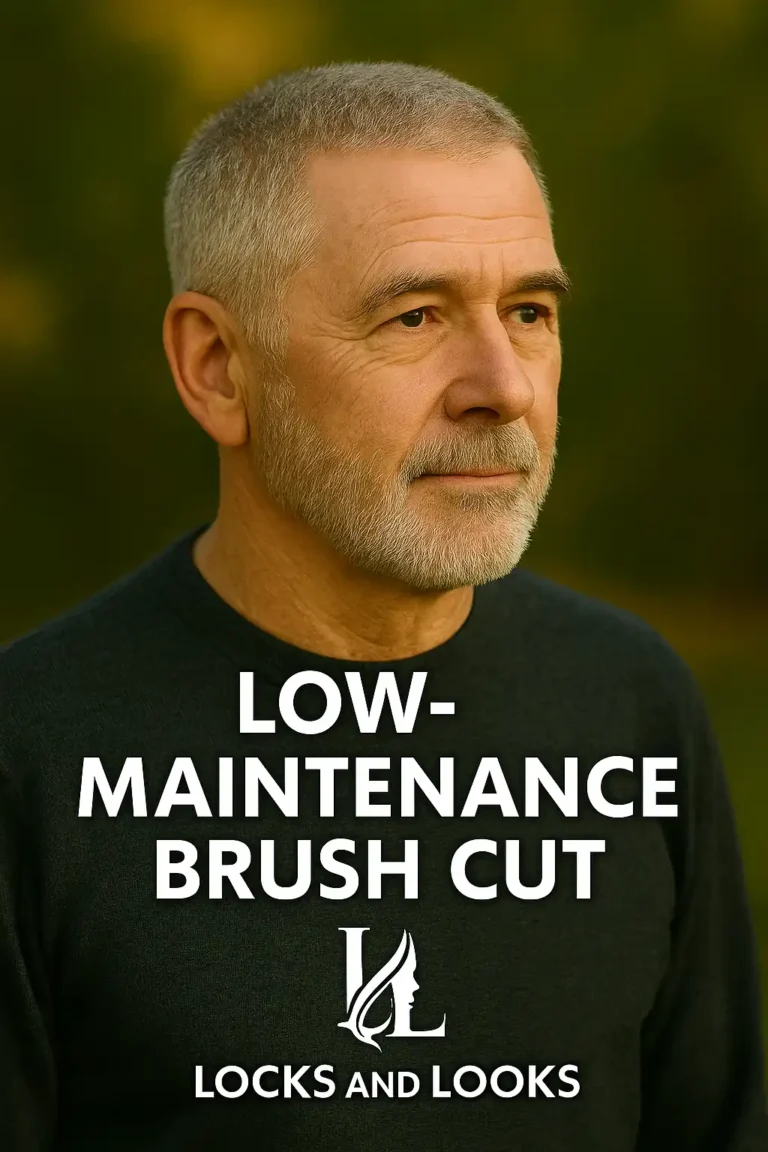 Low-Maintenance Brush Cut