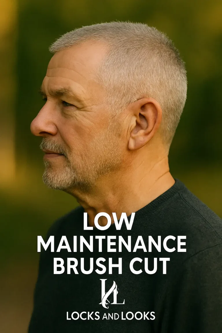 Low Maintenance Brush Cut