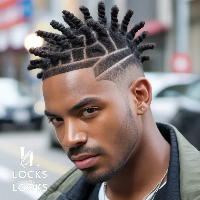 Low Skin Fade with Sponge Twists