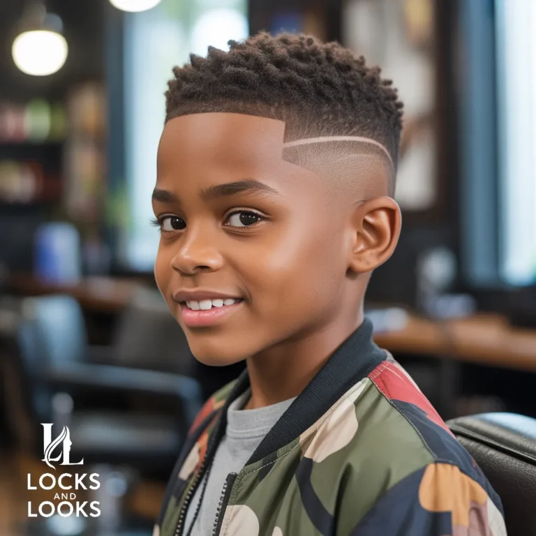 Low Taper Fade with Line-Up