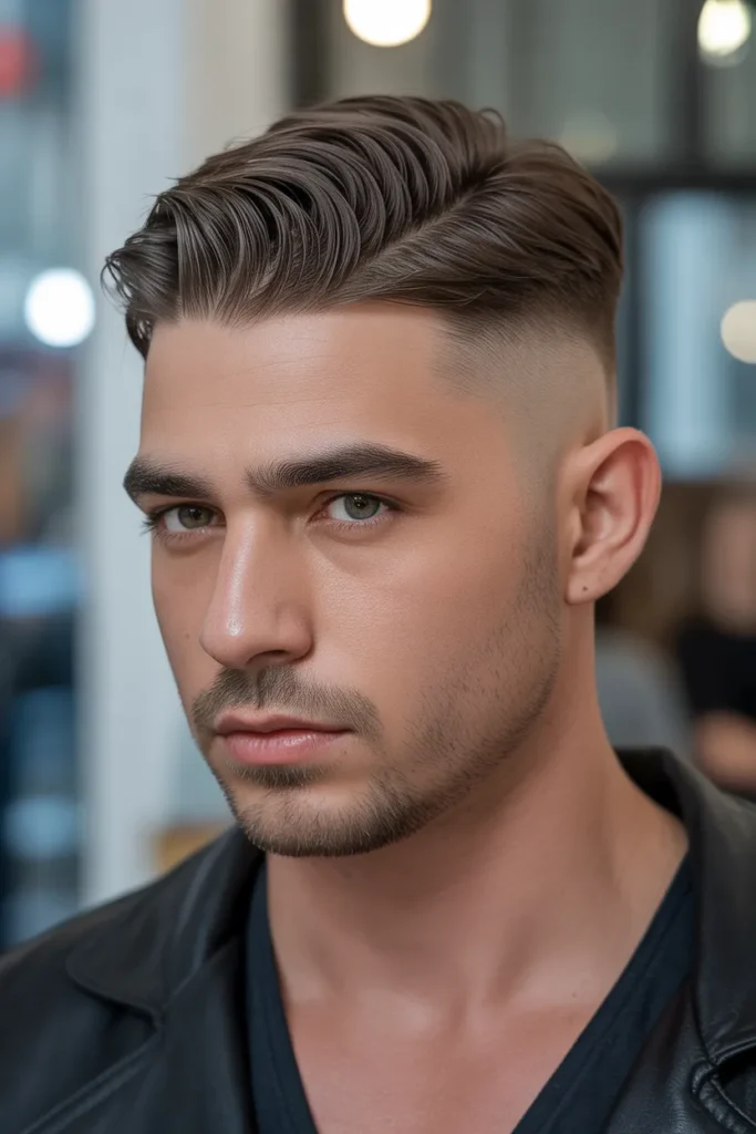 Low Taper with Middle Part