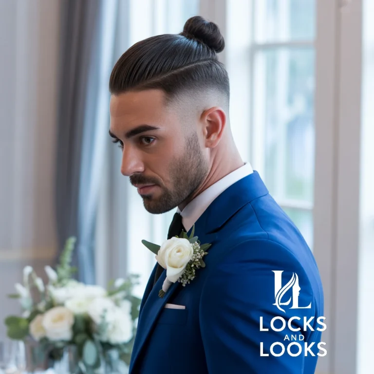 Man Bun with Fade