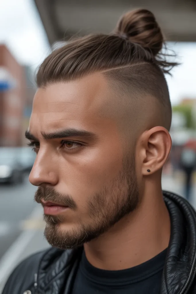 Man Bun with Undercut