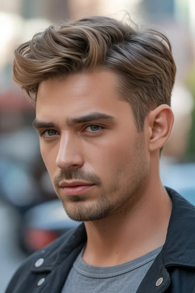 Medium Layered Quiff