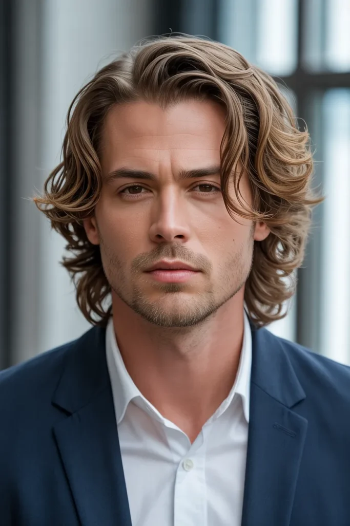 Medium Length Layered Waves